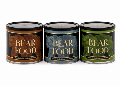 Bear Food Peanuts, 10 Oz. Tin