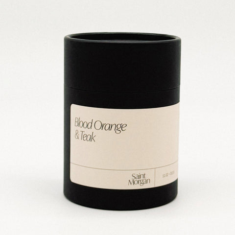 Saint Morgan Candle, Blood Orange & Teak