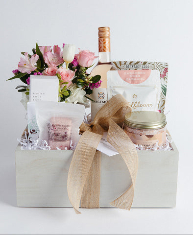 Pampered Box with Flowers