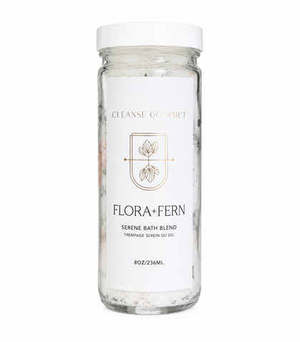 Cleanse Gourmet Bath Blend, Flora + Fern