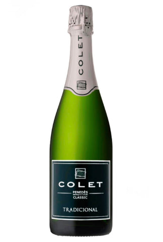 A bottle of Colet Penfedés Classic Tradicional sparkling wine on a plain white background.