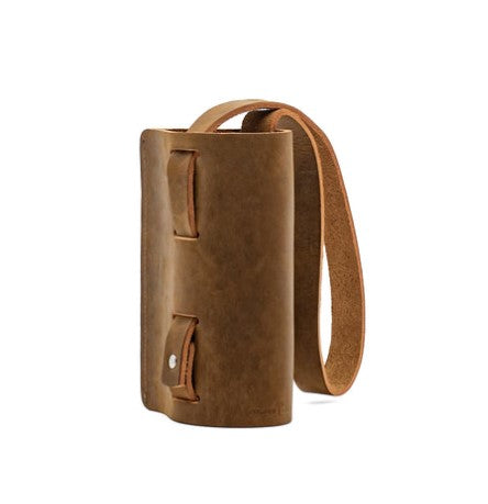 ColsenKeane Leather Single Bottle Tote, Crazy Horse
