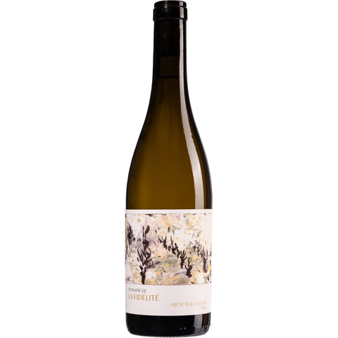A bottle of DOMAINE DE LA FIDELITE MENETOU SALON BLANC