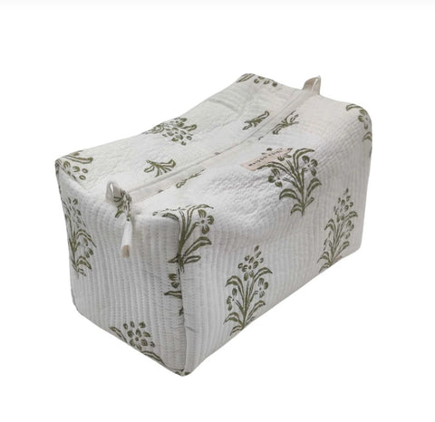 Eloise Toiletry Bag Olive Small 
