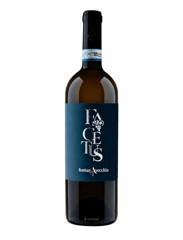 A bottle of Fontanavecchia Facetus Falaghina