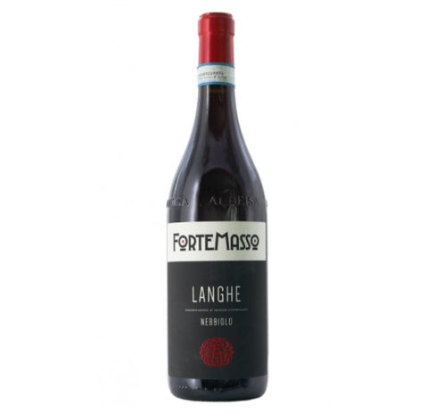 Bottle of Fortemasso Langhe Nebbiolo 