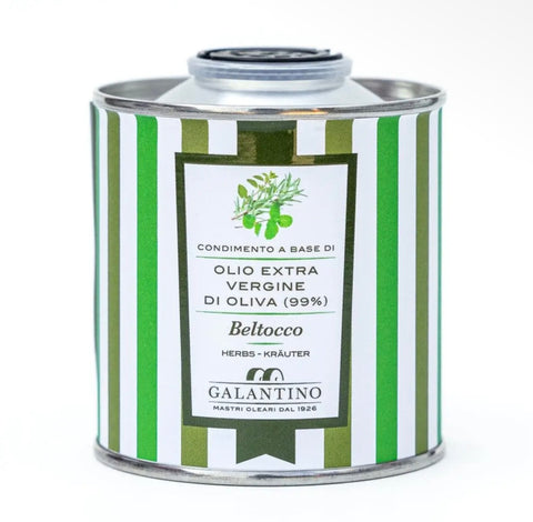 Frantoio Galantino Aromatic Herb Extra Virgin Olive Oil Tin