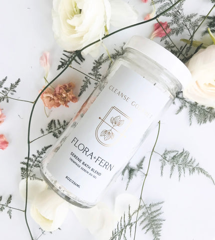 Cleanse Gourmet Bath Blend, Flora + Fern