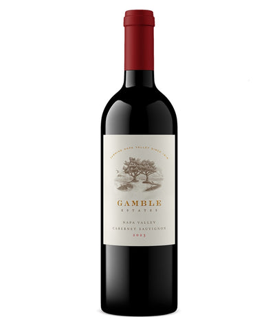 Bottle of Gamble Estates Napa Valley Cabernet Sauvignon
