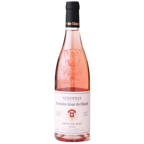 Bottle of Gour de Chaule Gigondas Rose