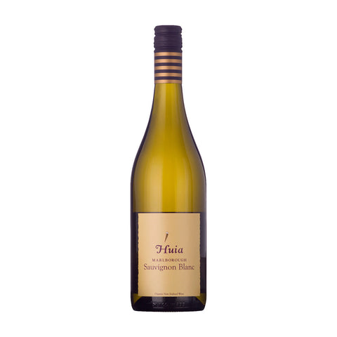 A bottle of Huia Sauvignon Blanc