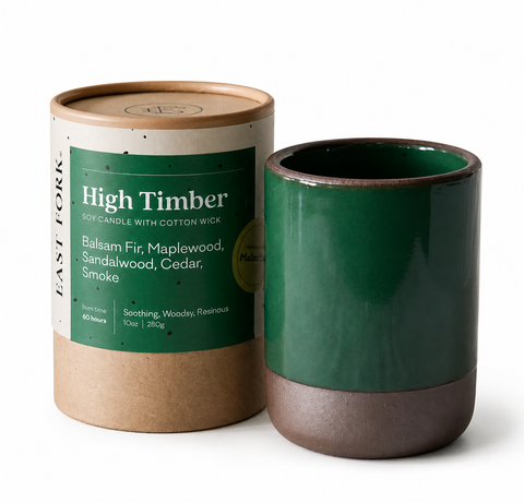 East Fork Candle, High Timber 10 Oz.
