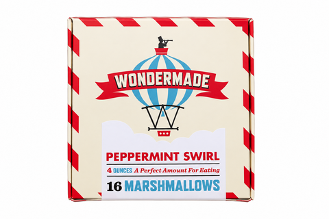Wondermade Peppermint Swirl Marshmallows