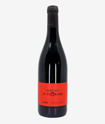 Bottle of La Florane 'A Fleur' Rouge, Côtes-du-Rhône, France 2022