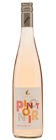 A bottle of Leitz Pinot Noir Rosé 