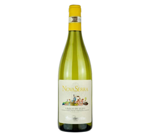 A bottle of MAESTROBERARDINO NOVASERRA GRECO DI TUFO DOCG
