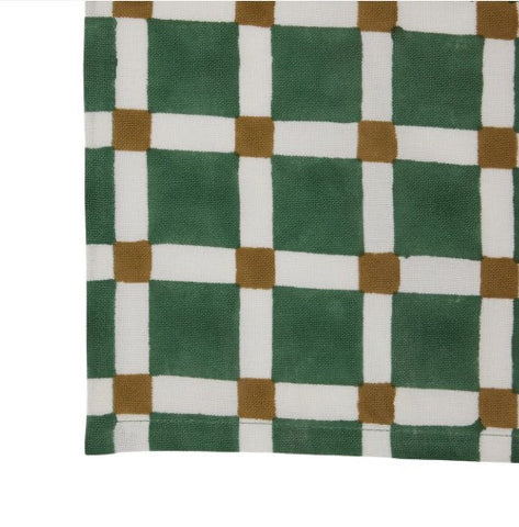 Maison Poire Dish Towel, Checkerboard