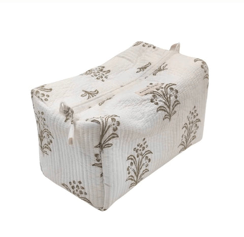 Maison Poire Toiletry Bag Greige