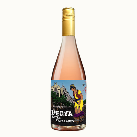 Bottle of Penya Rose Cotes Catalanes