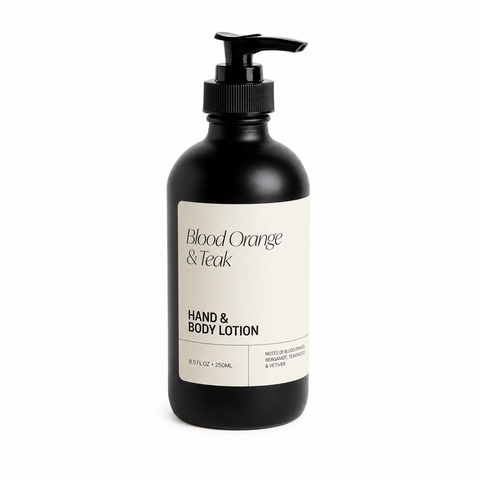 Saint Morgan Lotion, Blood Orange & Teak