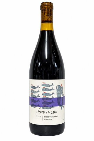 Scar of the Sea Syrah, Bassi Vineyard, SLO Coast, CA