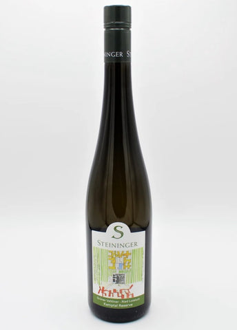 A bottle of Steininger Loisium Gruner Veltliner