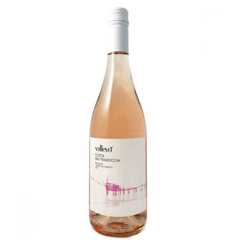 Bottle of Vallevò Costa dei Trabocchi Rosato Terre di Chieti IGT