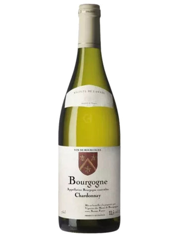 A bottle of Vignerons des Monts de Bourgogne Chardonnay