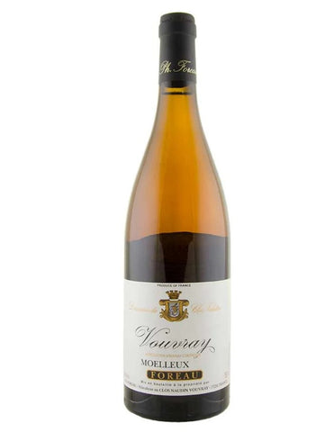 A bottle of Vouvray_Moelleux_Philippe_Foreau