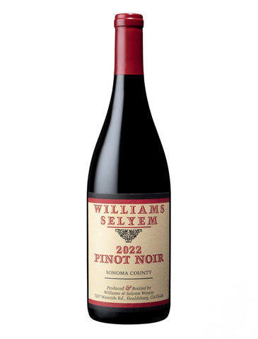 Williams Selyem Pinot Noir, Sonoma Coast, CA 2022