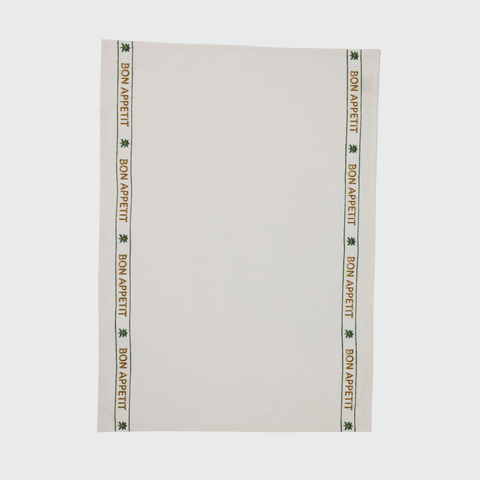 Holiday Bon Appétit Dish Towel, Pine