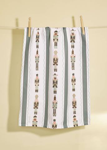 Nutcracker Stripe Tea Towel