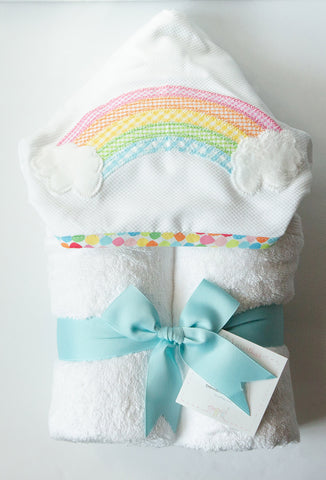 3 Marthas Rainbow Hooded Towel