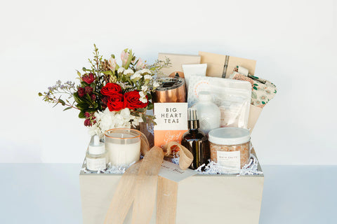 Over the Top Box with Flowers