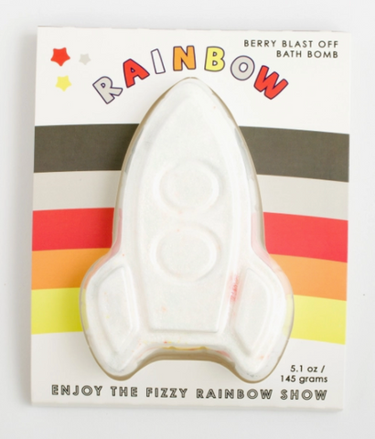 Feeling Smitten Rocket Rainbow Show Bath Blast